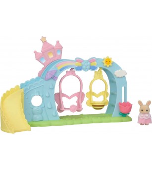 Set Sylvanian Families 5745 - loc de joaca si figurina iepuras - Figurine Set Sylvanian Families 5745 - loc de joaca si figurina iepuras - Figurine