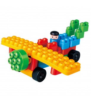 PolyM - Gradina zoologica si masini de jucarie (40 piese) - Vehicule de jucărie
