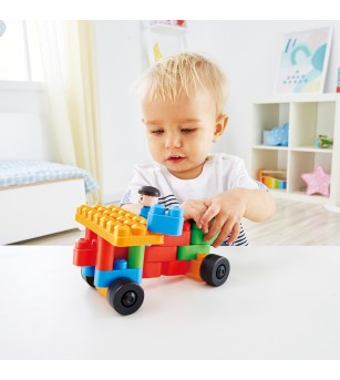 PolyM - Kit de constructie creativ de jucarie (25 piese) - Jocuri construcție