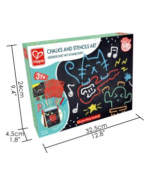 Kit desene cu creta - 22 piese - Seturi de pictura și desenat