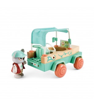 Jucarie din lemn - Solar Offroad Adventures (11 piese) - Căsuțe de păpuși și accesorii Jucarie din lemn - Solar Offroad Adventures (11 piese) - Căsuțe de păpuși și accesorii