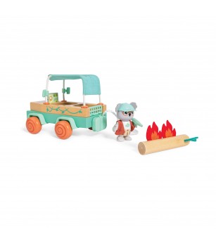 Jucarie din lemn - Solar Offroad Adventures (11 piese) - Căsuțe de păpuși și accesorii Jucarie din lemn - Solar Offroad Adventures (11 piese) - Căsuțe de păpuși și accesorii