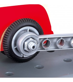 Jucarie din lemn - Banc de lucru pentru service si reparatii auto (71 piese) - Seturi de menaj si bricolaj copii Jucarie din lemn - Banc de lucru pentru service si reparatii auto (71 piese) - Seturi de menaj si bricolaj copii