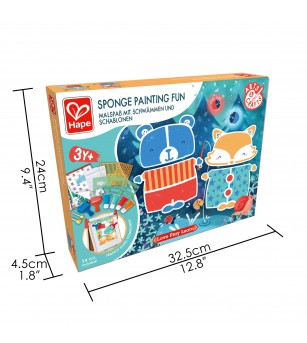 Kit pictura cu buretele - 24 piese - Seturi cu pictura