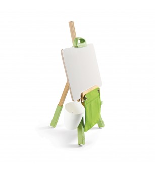 Jucarie din bambus - Sevalet portabil - Sevalet copii și tablă de scris