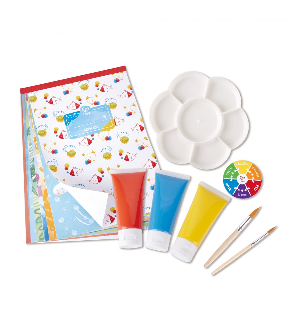 Kit pictura mix de culori - 16 piese - Seturi cu pictura