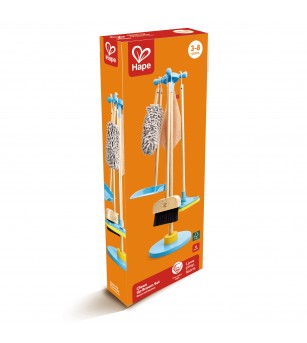 Jucarie - Set de curatenie cu matura (6 piese) - Seturi de menaj si bricolaj copii