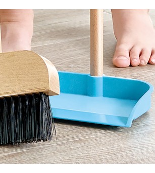 Jucarie - Set de curatenie cu matura (6 piese) - Seturi de menaj si bricolaj copii