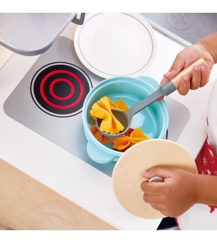 Jucarie - Set de joaca micutul Chef pentru gatit si servire (21 piese) - Bucătărie copii