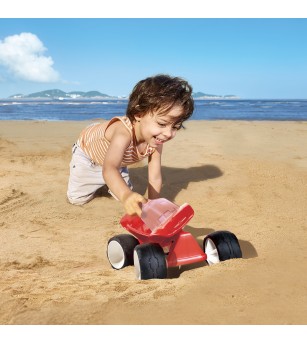 Jucarie de plaja - Dune Buggy rosie - Jucării pentru nisip