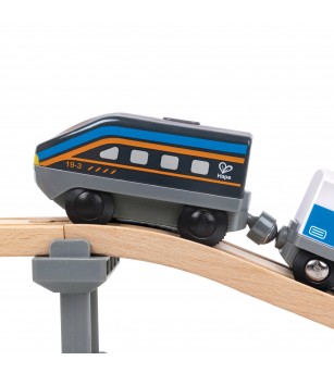 Jucarie - Locomotiva neagra alimentata cu baterii - Vehicule de jucărie