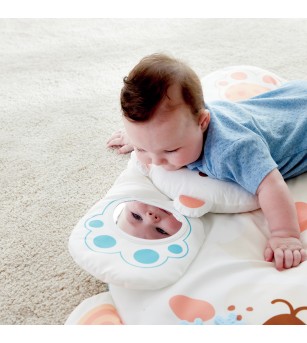 Salteluta cu activitati senzoriale - Ursulet - Jucării bebeluși