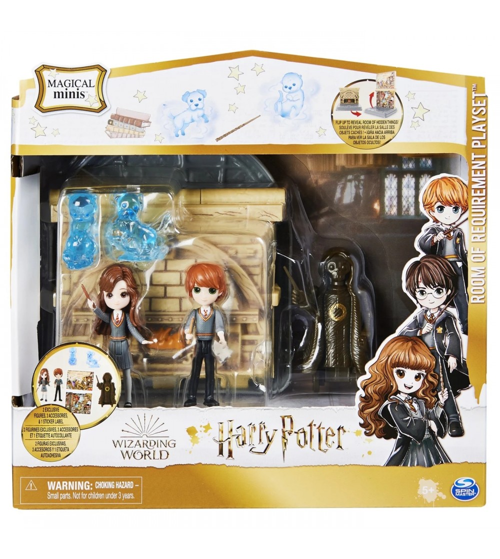 Harry Potter Wizarding World Magical Minis Set 2 Figurine Ron Wisleay Si Hermione Granger - Figurine