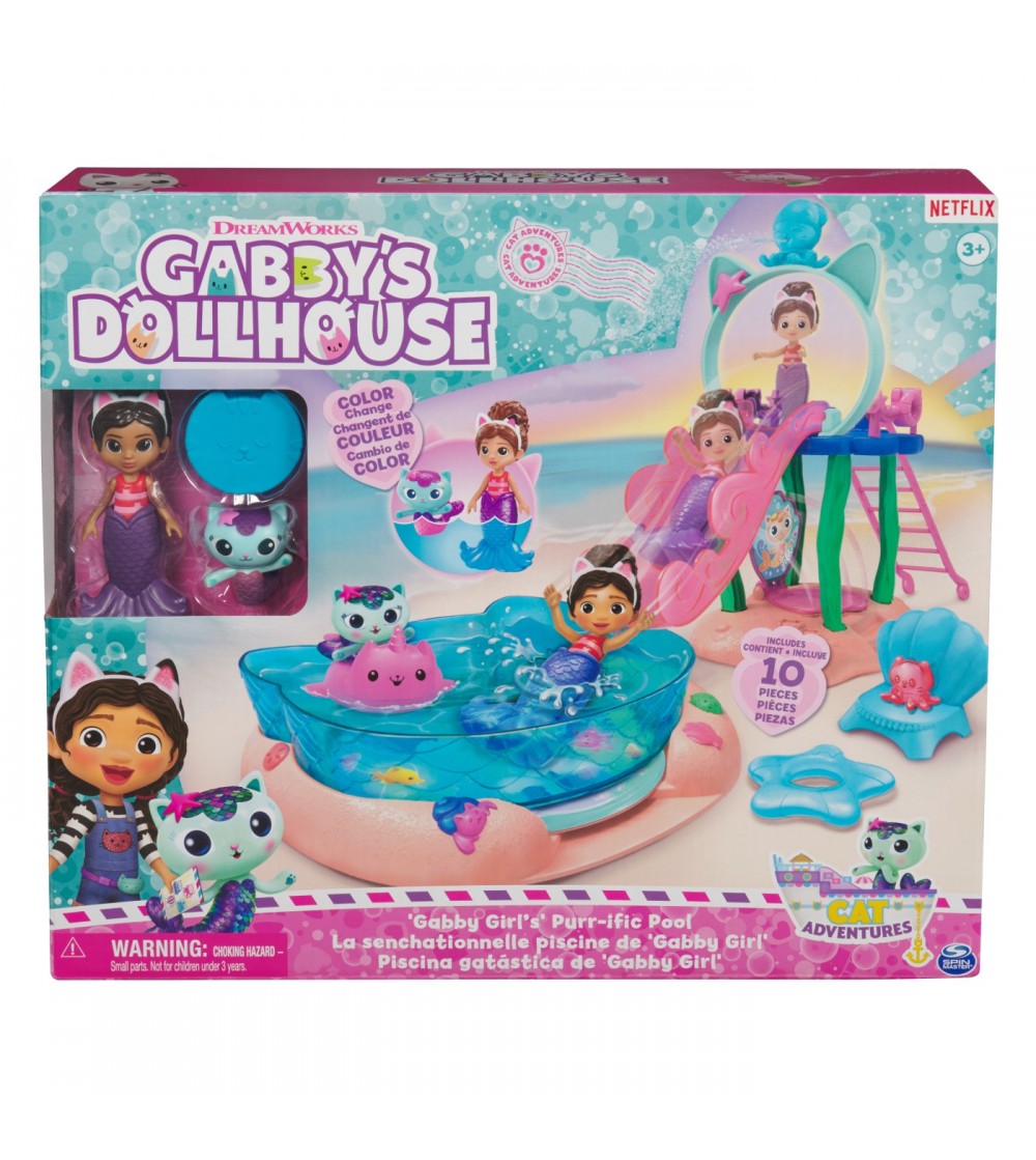 Gabbys Dollhouse Set De Joaca Piscina - Figurine