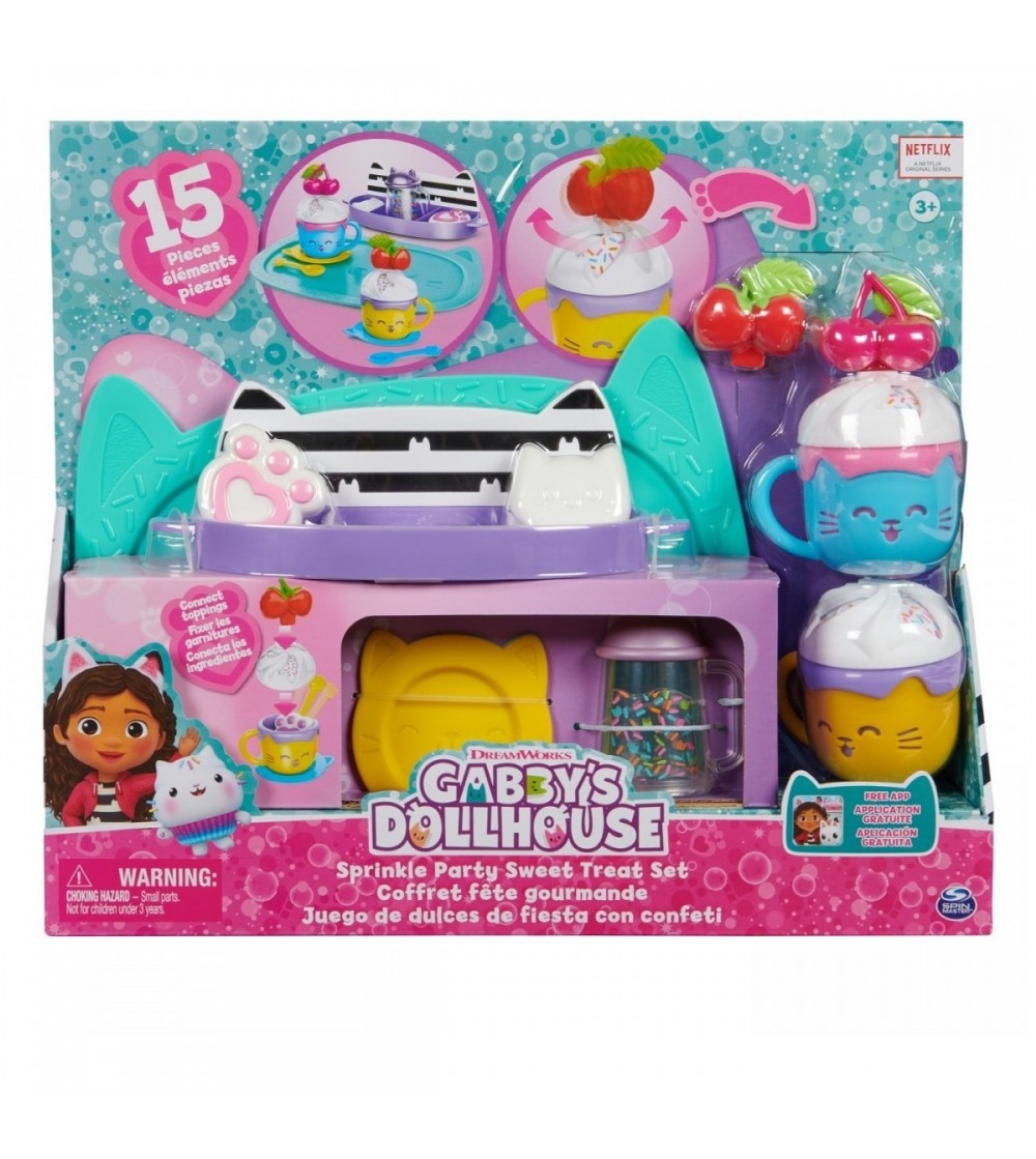 Gabbys Dollhouse Set Pentru Prajituri - Figurine