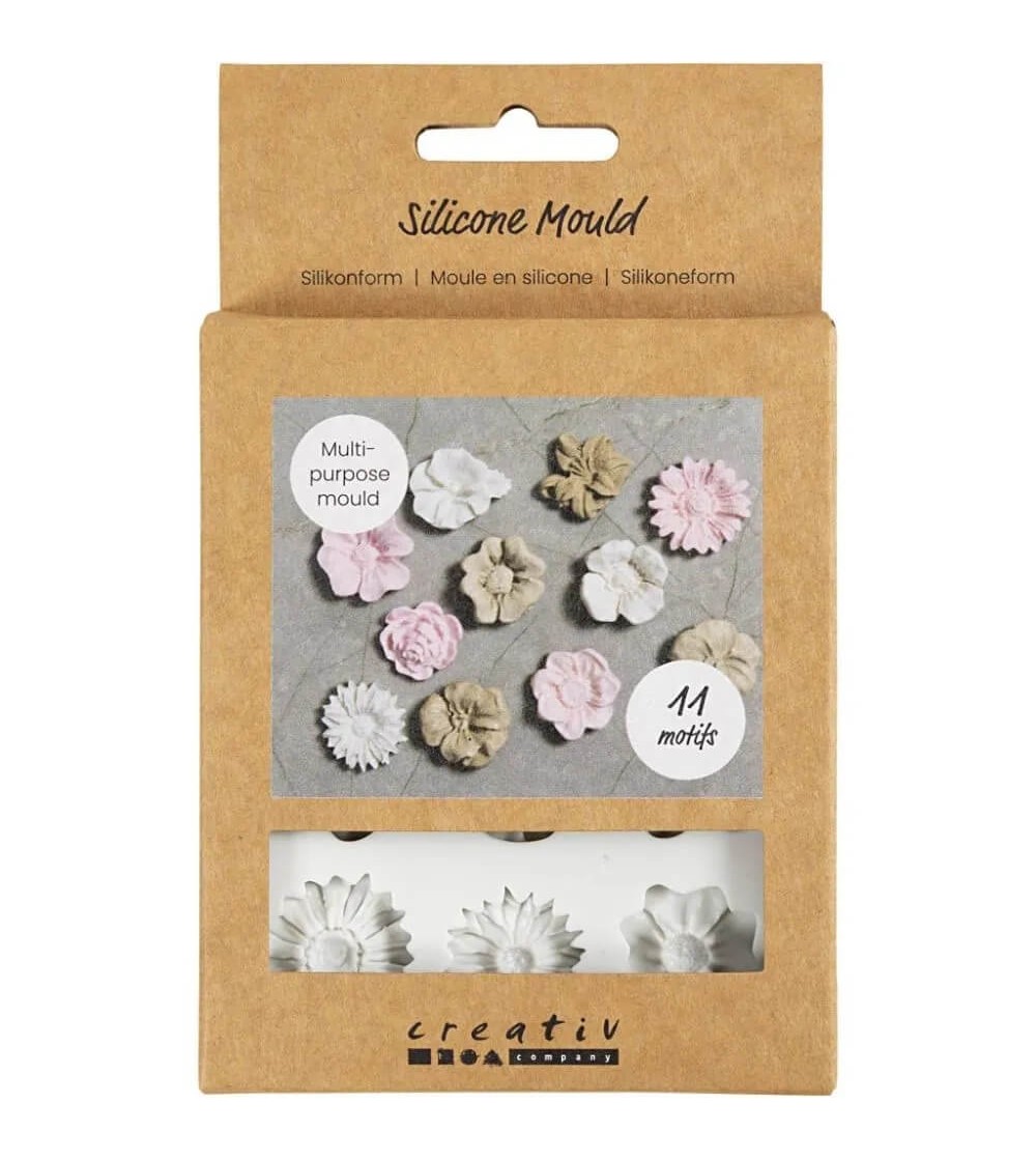 Forme din silicon - margarete - Lucru manual pentru copii