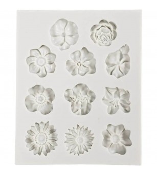 Forme din silicon - margarete - Lucru manual pentru copii