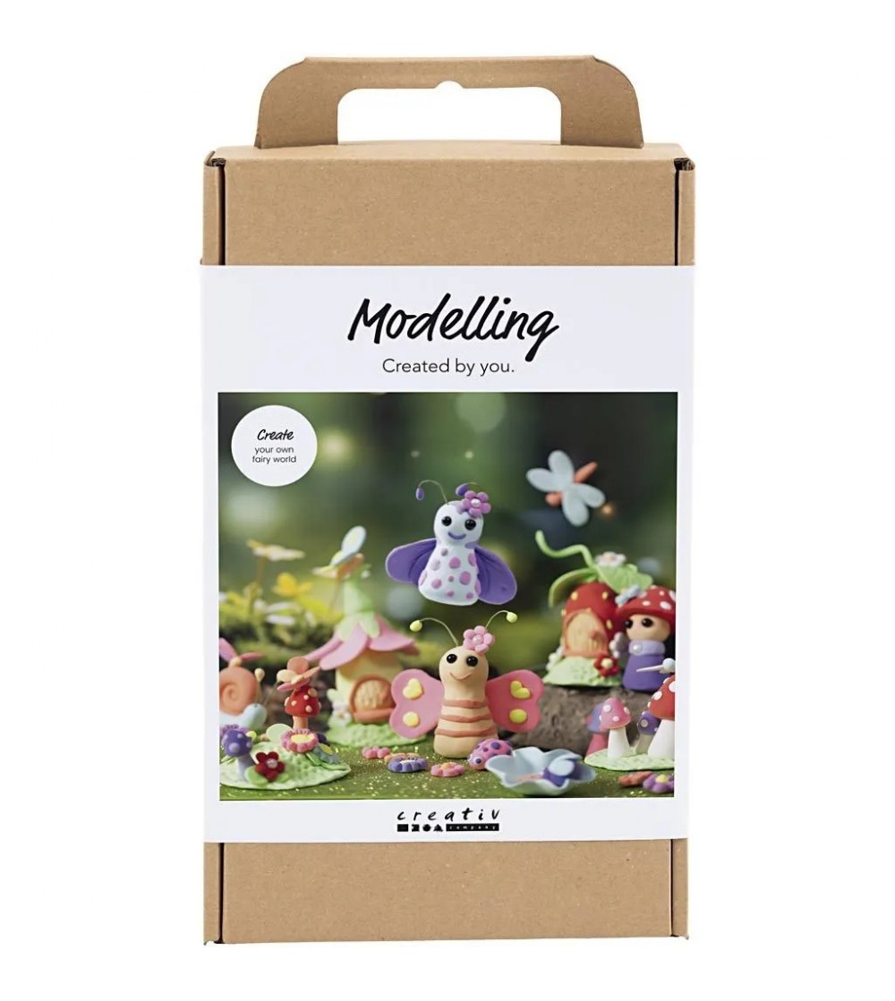 Kit creativ de modelare cu plastilina Silk Clay - zâne - Seturi cu plastilină și modelare