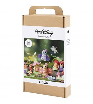 Kit creativ de modelare cu plastilina Silk Clay - zâne - Seturi cu plastilină și modelare