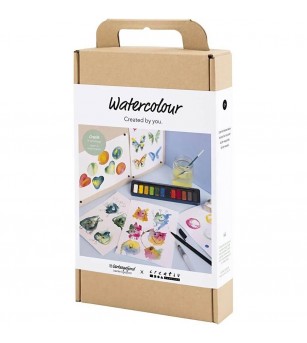 Kit creativ Watercolor - Seturi cu pictura