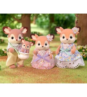 Figurine Sylvanian Families 5799 - Familia de căprioare - Figurine