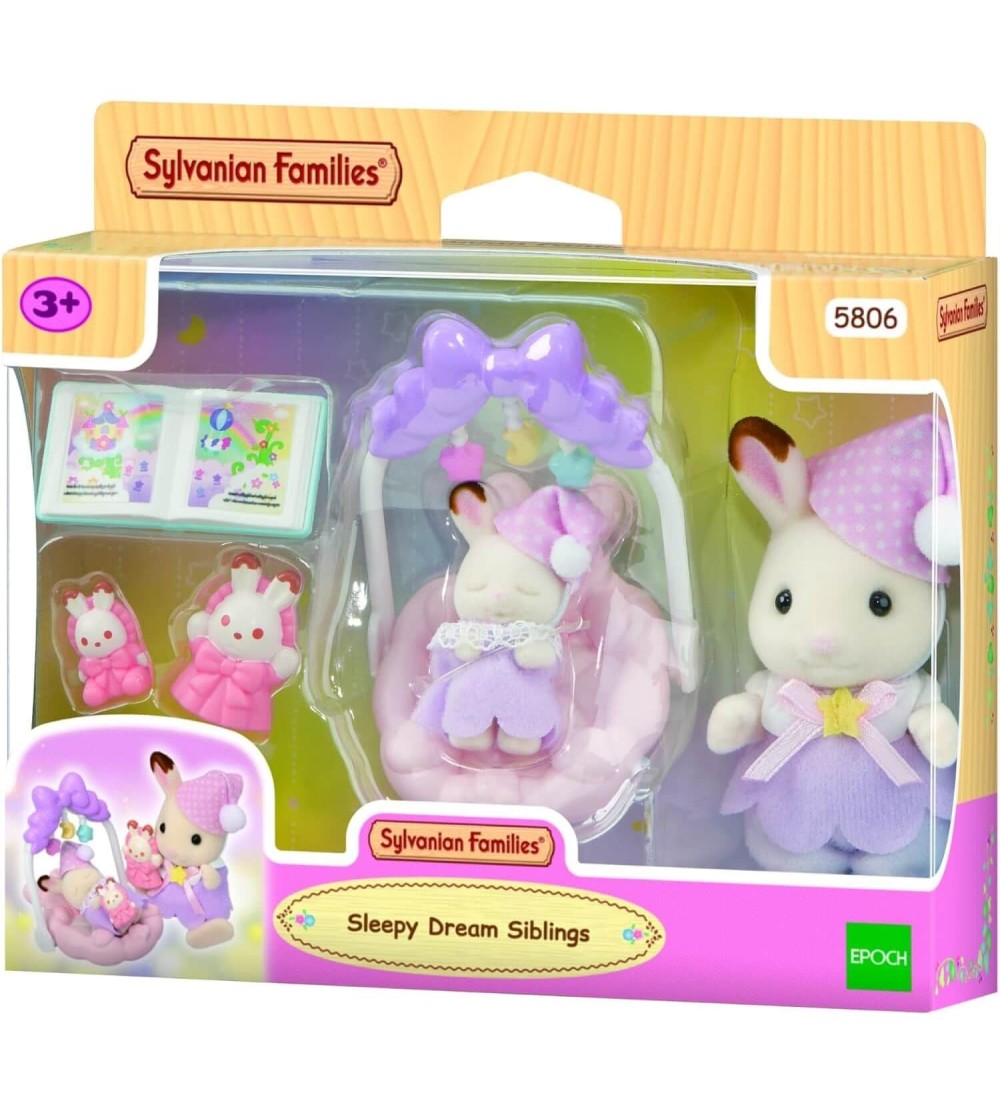 Set Sylvanian Families 5806 - Frații somnoroși - Figurine