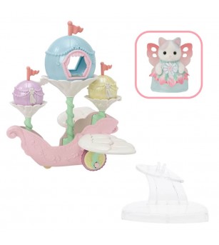 Set Sylvanian Families 5827 - Floral Fantasy Skyship - Figurine Set Sylvanian Families 5827 - Floral Fantasy Skyship - Figurine