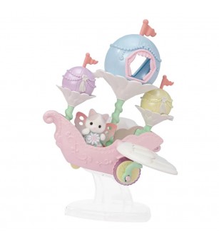Set Sylvanian Families 5827 - Floral Fantasy Skyship - Figurine Set Sylvanian Families 5827 - Floral Fantasy Skyship - Figurine
