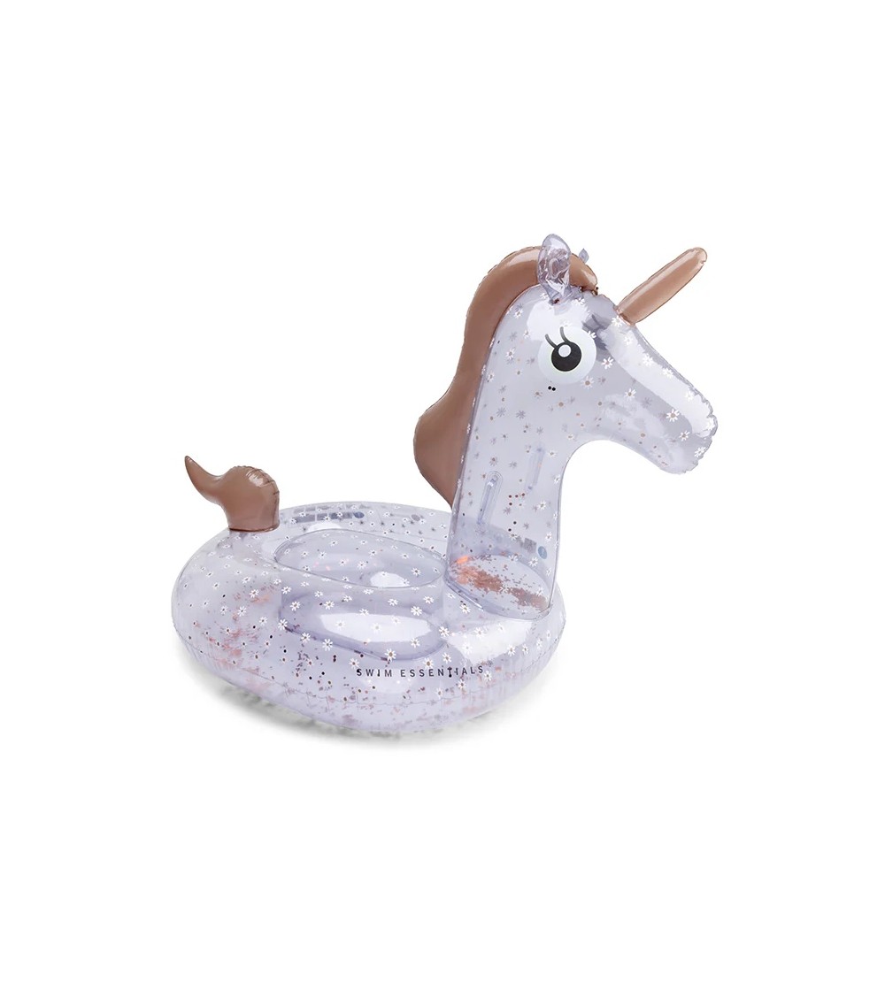 Saltea gonflabilă de apă Swim Essentials, Unicorn Daisy 150 cm - Articole plajă