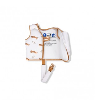 Vestă de înot Brown Leopard, Swim Essentials, 1-2 ani - Vestă înot copii