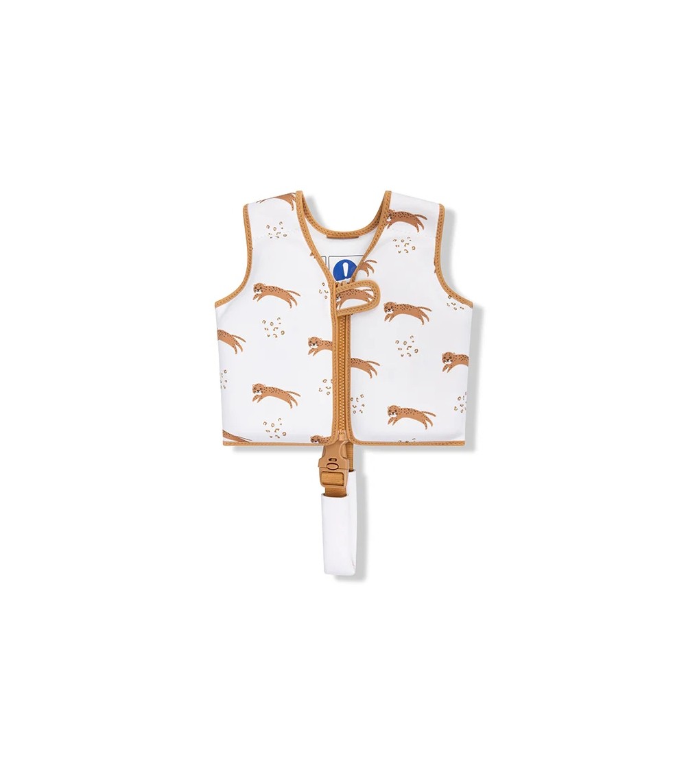 Vestă de înot Brown Leopard, Swim Essentials, 1-2 ani - Vestă înot copii