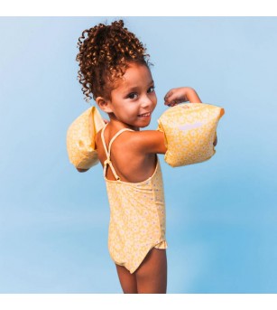 Aripioare inot Florish yellow, Swim Essentials, 0-2 ani - Aripioare înot copii