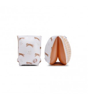 Aripioare inot Brown Leopard, Swim Essentials, 0-2 ani - Aripioare înot copii