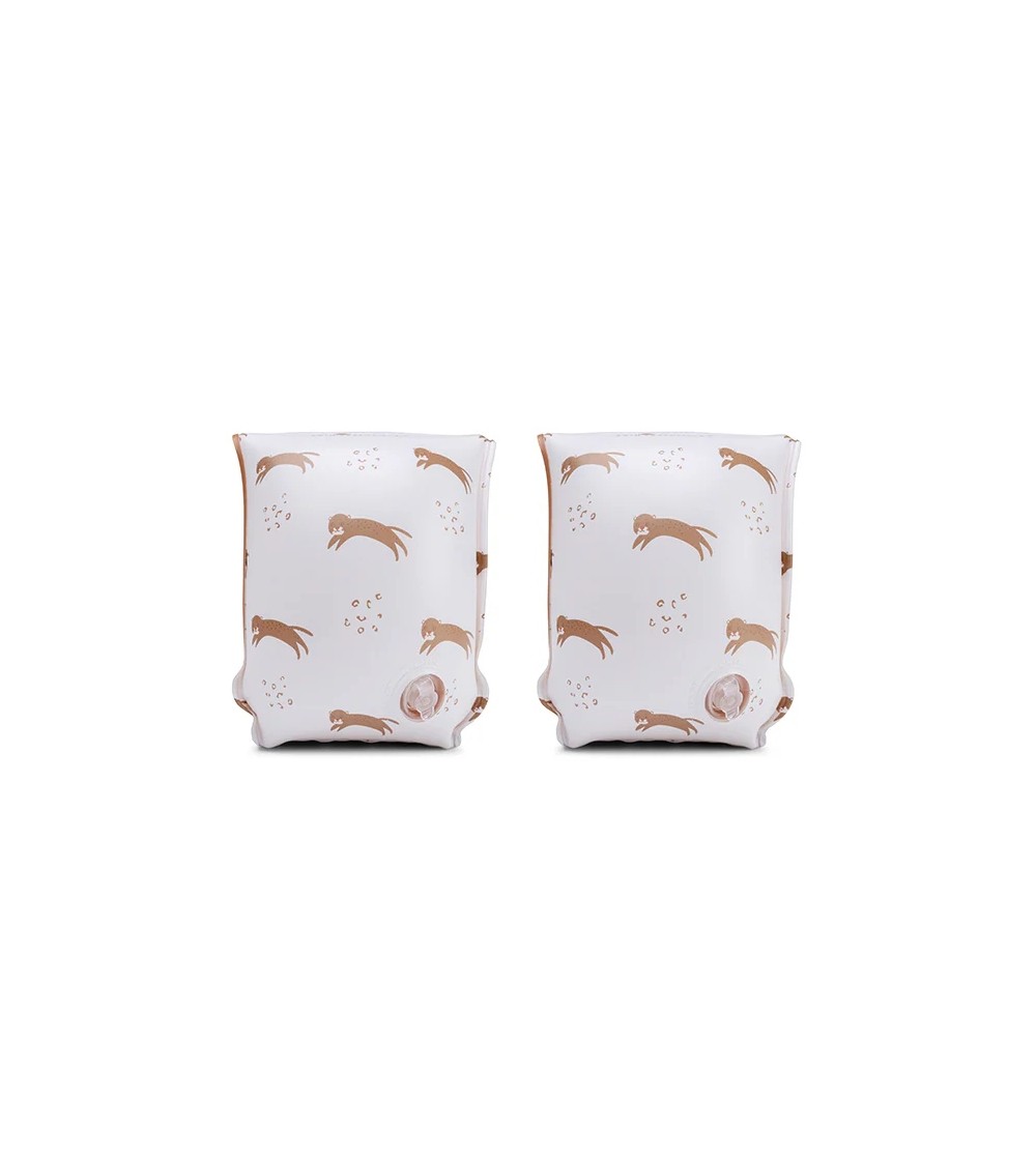 Aripioare inot Brown Leopard, Swim Essentials, 0-2 ani - Aripioare înot copii