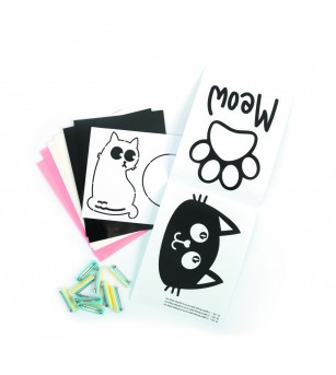 Kit broșe pisici din folii termocontractabile (Shrink plastic), Graine Creative - Shrink plastic - folii termocontractibile Kit broșe pisici din folii termocontractabile (Shrink plastic), Graine Creative - Shrink plastic - folii termocontractibile