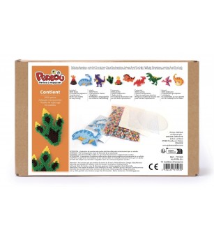 Set Graine Creative mărgele de calcat - Lumea dinozaurilor - Mărgele de călcat Set Graine Creative mărgele de calcat - Lumea dinozaurilor - Mărgele de călcat