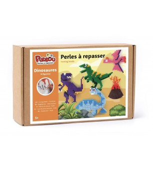Set Graine Creative mărgele de calcat - Lumea dinozaurilor - Mărgele de călcat Set Graine Creative mărgele de calcat - Lumea dinozaurilor - Mărgele de călcat