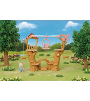 Set Sylvanian Families 5452 - parc de distracție cu teleferic și figurină iepuraș - Figurine Set Sylvanian Families 5452 - parc de distracție cu teleferic și figurină iepuraș - Figurine