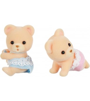 Figurine Sylvanian Families 5426 - gemenii bebeluș urs - Figurine Figurine Sylvanian Families 5426 - gemenii bebeluș urs - Figurine