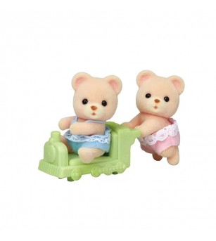 Figurine Sylvanian Families 5426 - gemenii bebeluș urs - Figurine Figurine Sylvanian Families 5426 - gemenii bebeluș urs - Figurine