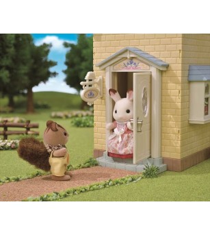 Sylvanian Families 5671 - Casuța Bluebell Cottage și figurină iepuraș - Figurine