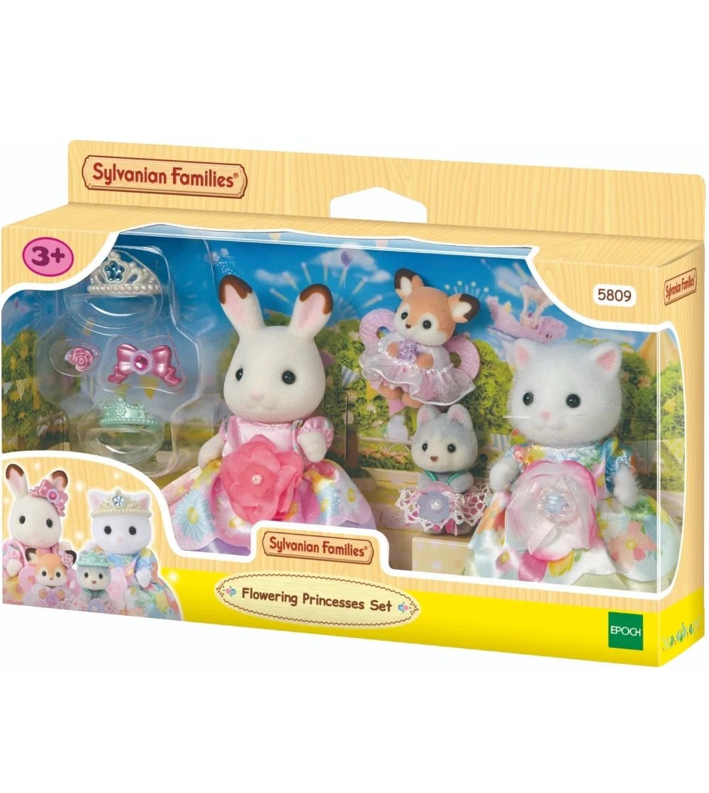 Sylvanian Families 5809 - set figurine prințese înflorite - Figurine Sylvanian Families 5809 - set figurine prințese înflorite - Figurine