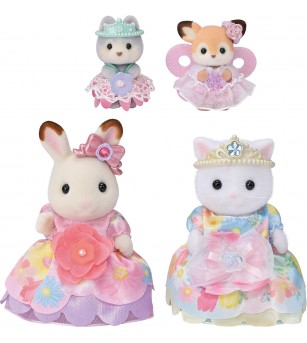 Sylvanian Families 5809 - set figurine prințese înflorite - Figurine Sylvanian Families 5809 - set figurine prințese înflorite - Figurine
