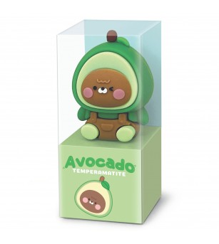 Ascutitoare de creion cu o gaura, Avocado Party (24 buc/display) - Rechizite