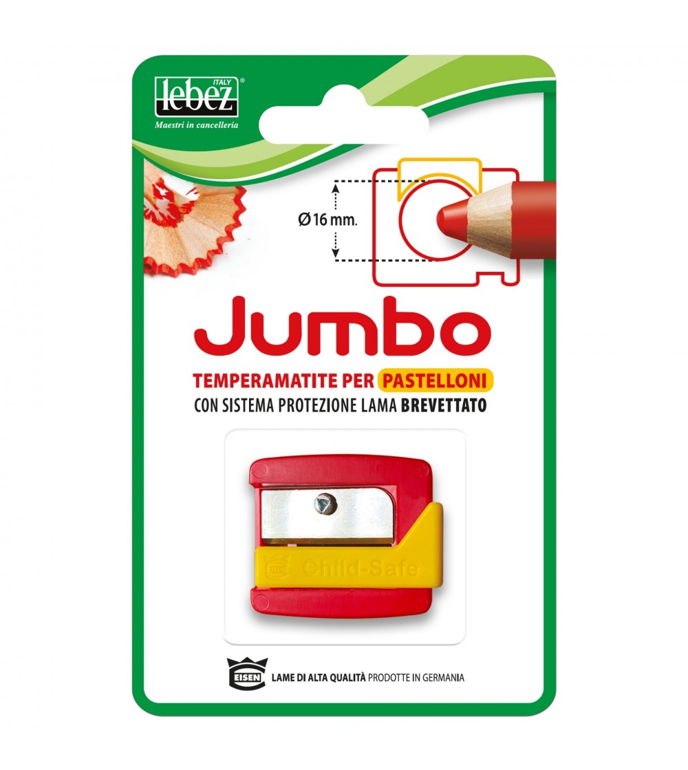 Ascutitoare de creion cu o gaura, Jumbo (blister) - Rechizite