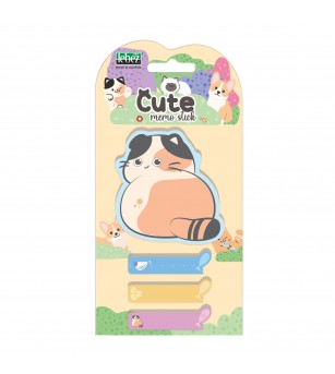 Bloc notes adeziv + 3 index, Pisica Cute, 6 modele - Rechizite Bloc notes adeziv + 3 index, Pisica Cute, 6 modele - Rechizite