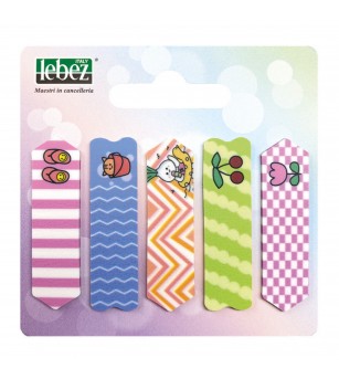 Bloc notes adeziv index, Fantasie, din plastic - Rechizite