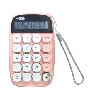 Calculator de birou, 10 Cifre, 9 x 14.5 cm, 2 culori (blister) - Rechizite