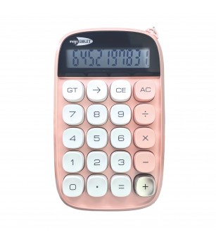 Calculator de birou, 10 Cifre, 9 x 14.5 cm, 2 culori (blister) - Rechizite