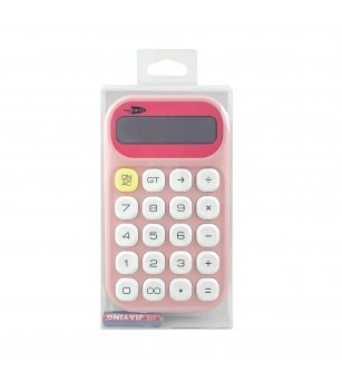 Calculator de birou, 12 Cifre, 9.3 x 16 cm, 3 culori disponibile (blister) - Rechizite